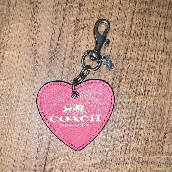 Coach Other Coach Heart Keychain Poshmark